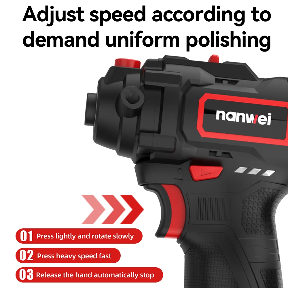 Промышленный 2-скоростной мини-роторный станок для полировки автомобиля