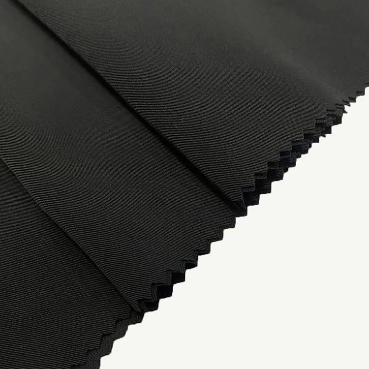 Breathable Twill Quick Dry Polyester Spandex Woven 4 Way Stretch Fabric ...