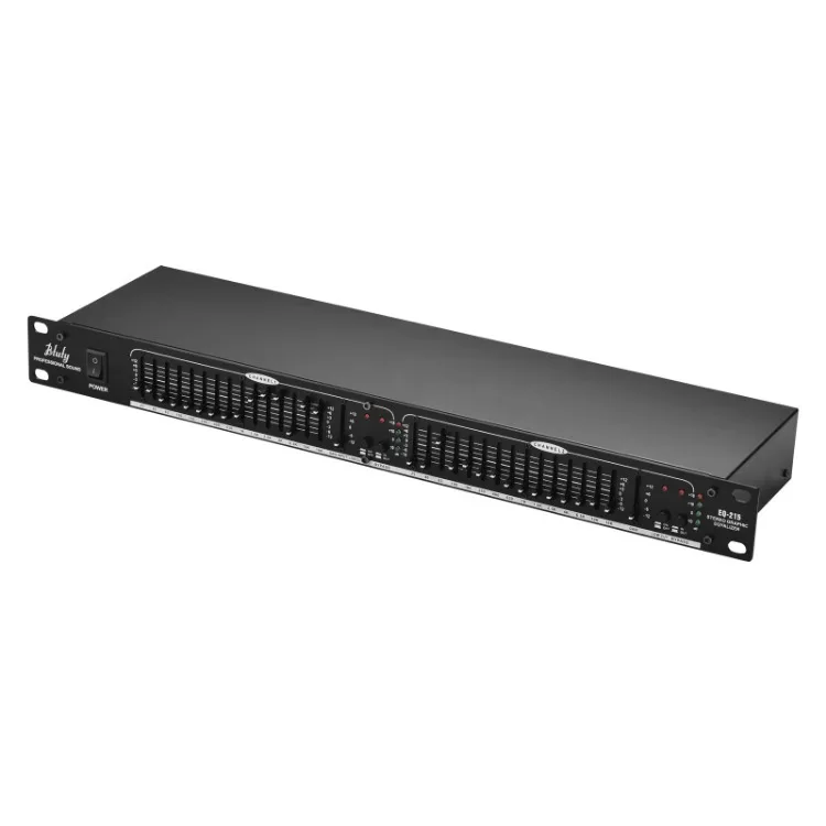 Btuty EQ-215 デュアルチャンネル 15バンド イコライザー 1U ラック