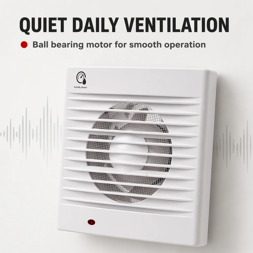 Wall Mountable Exhaust Fan, SAA, Axial - detail 2
