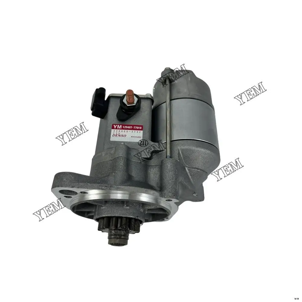 Starter 129407-77010 Fit for Yanmar 3TNV84 Tractor Excavator Mowers Engine Repair Parts Kit