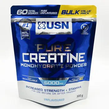 Plastic Aluminum Foil Stand up Pouch With Zipper Customized Whey Protein Powder Packaging Bags 500g 1kg