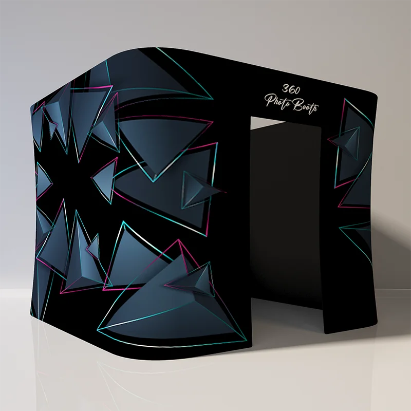 Custom Camera Photography Backdrop Stand Tension Magazine Cube Box 360 Photobooth Enclosure