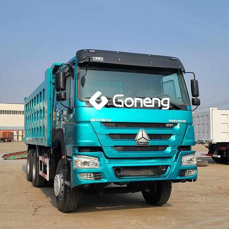 Factory Direct Sell Used Sinotruk Howo 371 20t 30t Dump Tipper Truck 6x4 Lhd Rhd Dimensions in Dubai