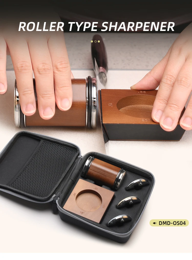 New Tumbler Rolling Knife Sharpener With Replaceable Knife Sharpening
