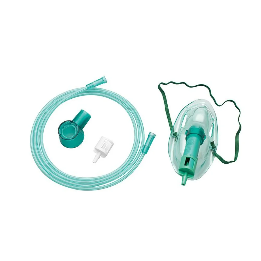 Venturi Msak Medical Disposable PVC Multi Mask  Adult Oxygen Mask With Star Lumen Tubing