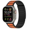 Orange and black