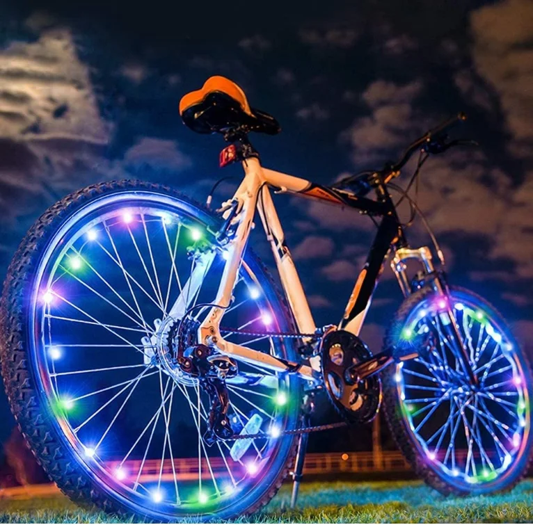 Bicycle For Wheel Bicycle Accessories Decoration For Kids Bright Waterproof Safety Spoke Lights Bike Wheel Light - Buy Bike Wheel Light,Bicycle Lights Wheel,Safety Spoke Lights Product on Alibaba.com