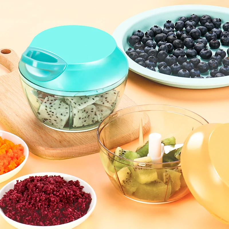 blender hand held food processor manual vegetables food chopper