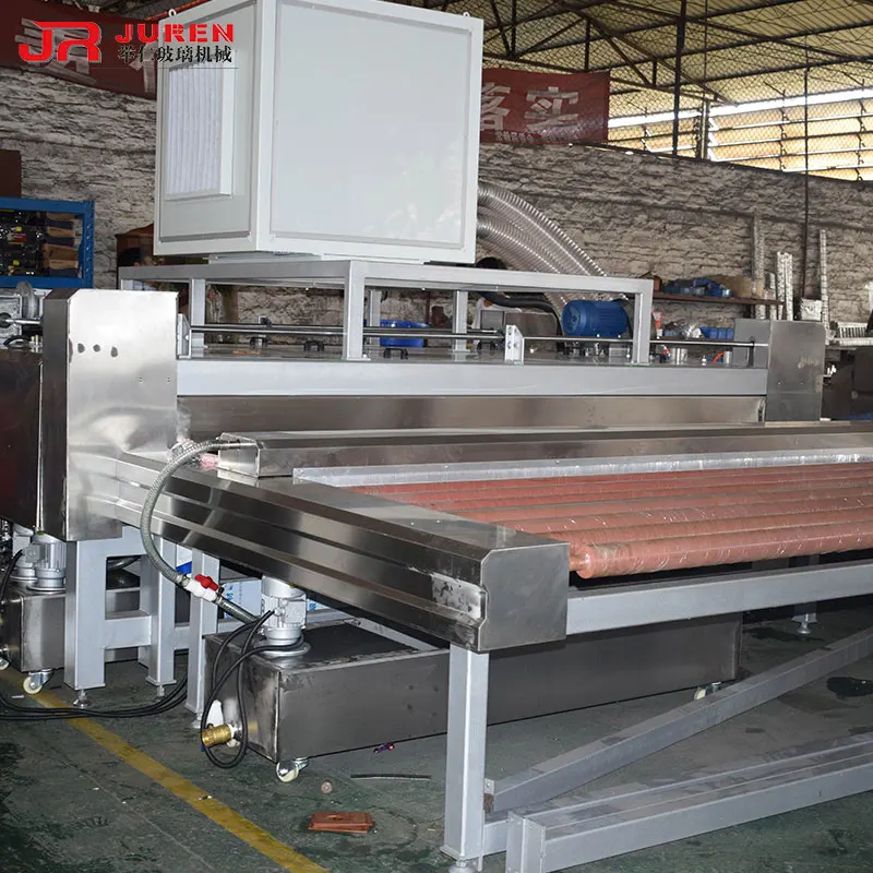 Horizontal Low-E Float Ceramic Printed Tempered Laminated Glass Washing Cleaning Drying Machine Glass Processing Machinery