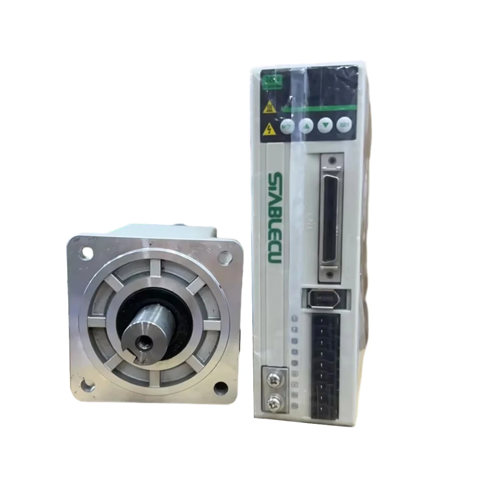 TOP 10 Brand STABLECU Ac Servo Motor Servo Driver Kit 220v 400W AC Tepper Motor with Encode Line for Milling Machine