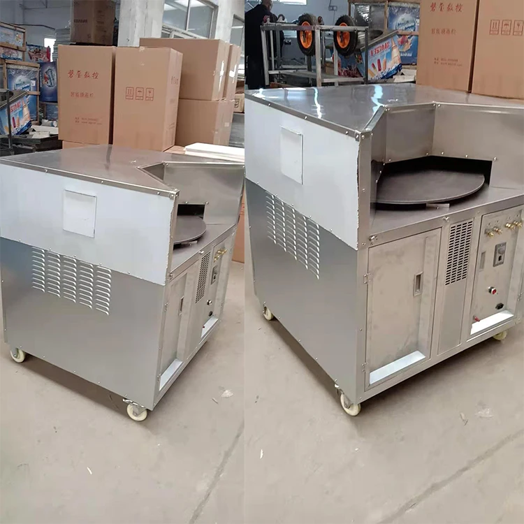 Arabic Naan Pita Bread Making Machine Automatic Pita Tortilla Oven