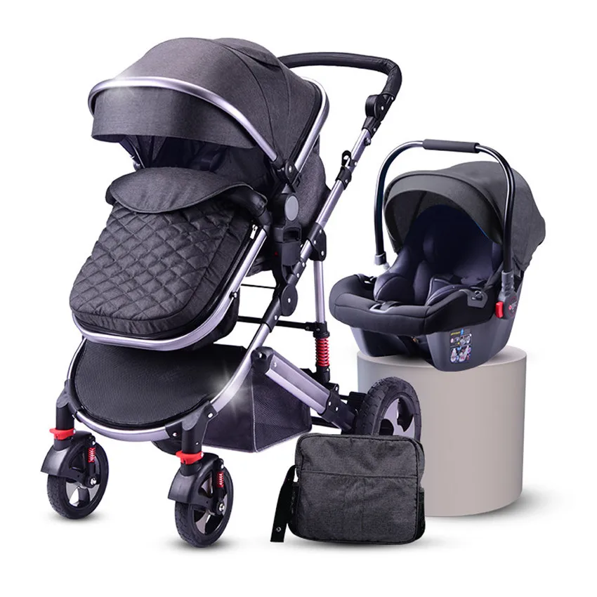 En1888 Wholesale Baby Stroller 3 In 1/good Quality Cheap Baby Pram