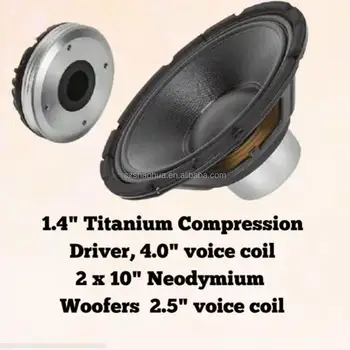 HDL 30-A高Powerdulデュアル10インチアクティブ2ウェイラインアレイ