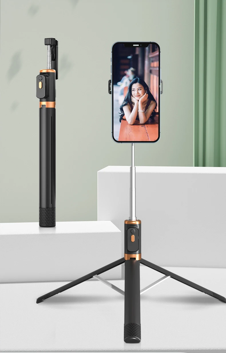 170cm Selfie Stick With Ring Light Remote Adjustable Mobile Phone