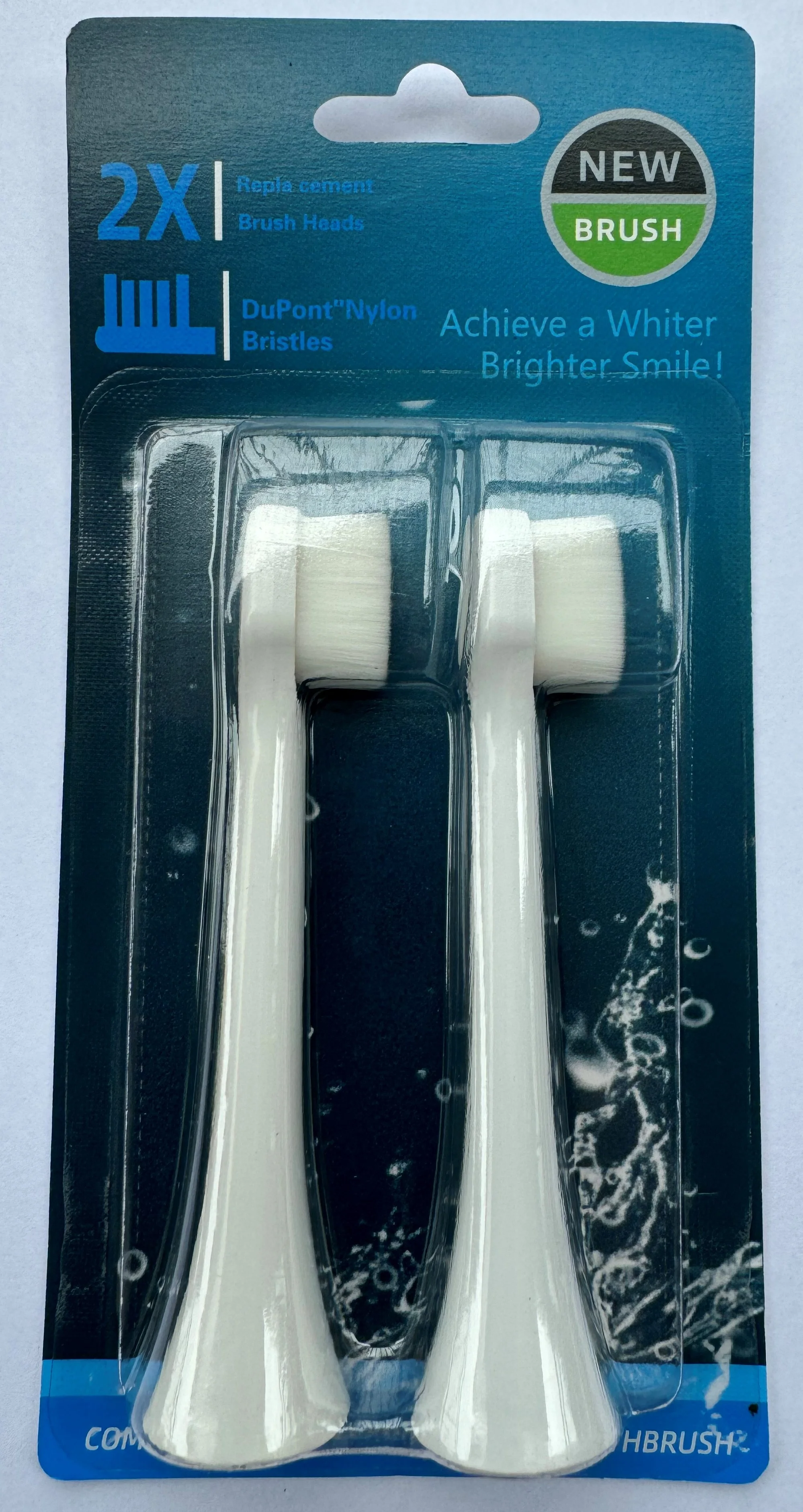 Wholesale children Micro-nano 10000 Superfine Micro Soft Ultra Soft Electric toothbrush head 2-piece set for philips Xiaomi factory