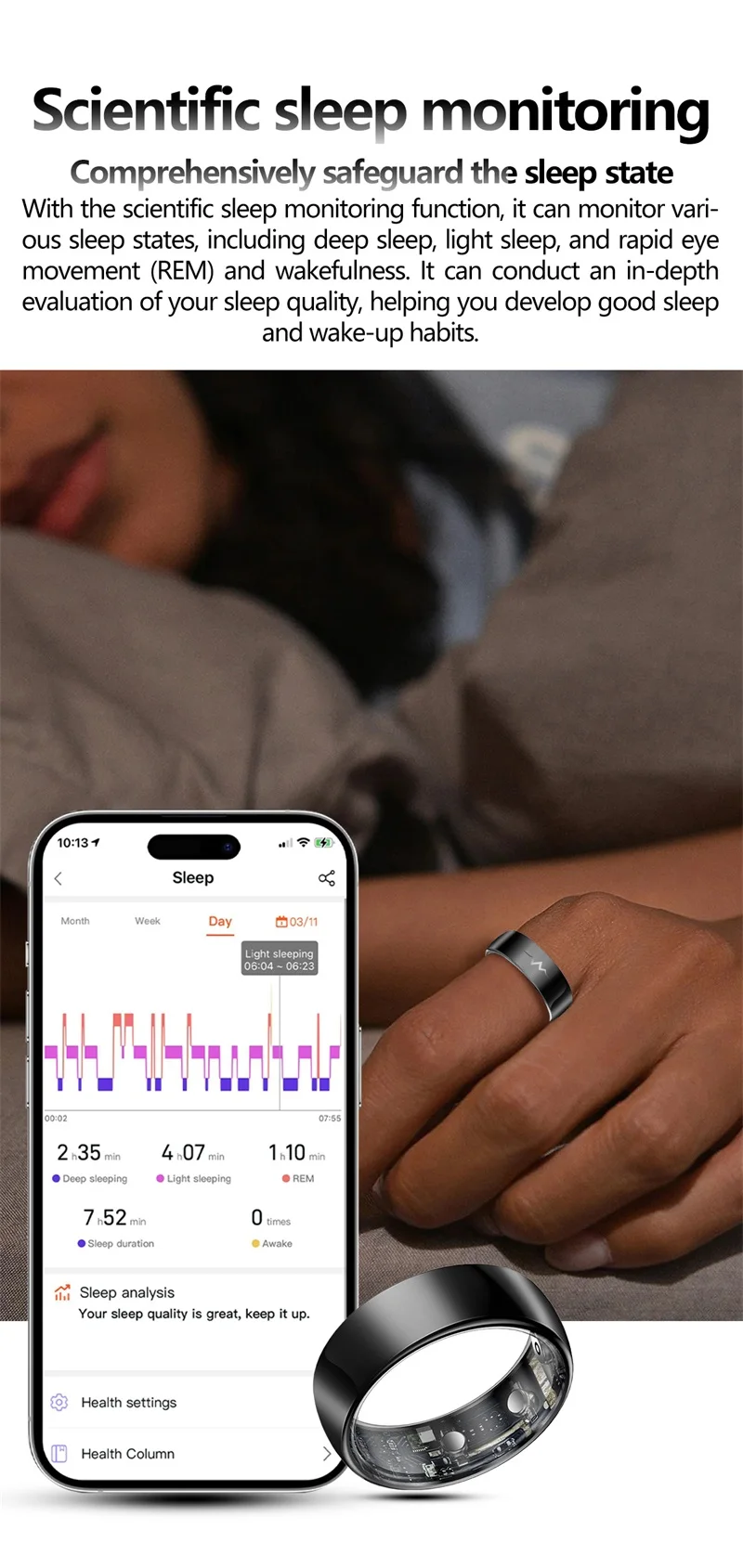 2025 New Q520 ECG Smart Health Ring Heart Rate Blood Oxygen Blood Pressure Body Temperature Monitor 5ATM Waterproof Smart Ring  (18).jpg