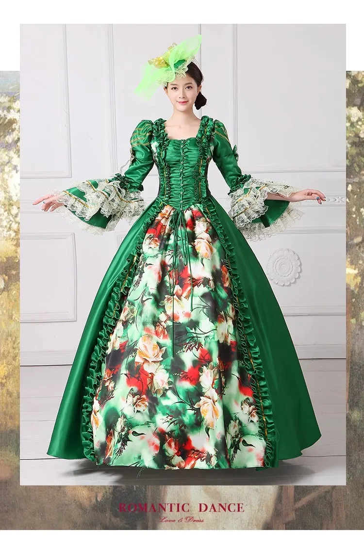empire waist medieval dress Beaded-Pattern Empire-Waist Long Corset Prom Dress main image 0