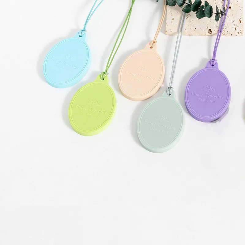 Long-lasting Fragrance Card Custom Design Fragrance Perfume Room Car Pendant Colored EVA Scented Card