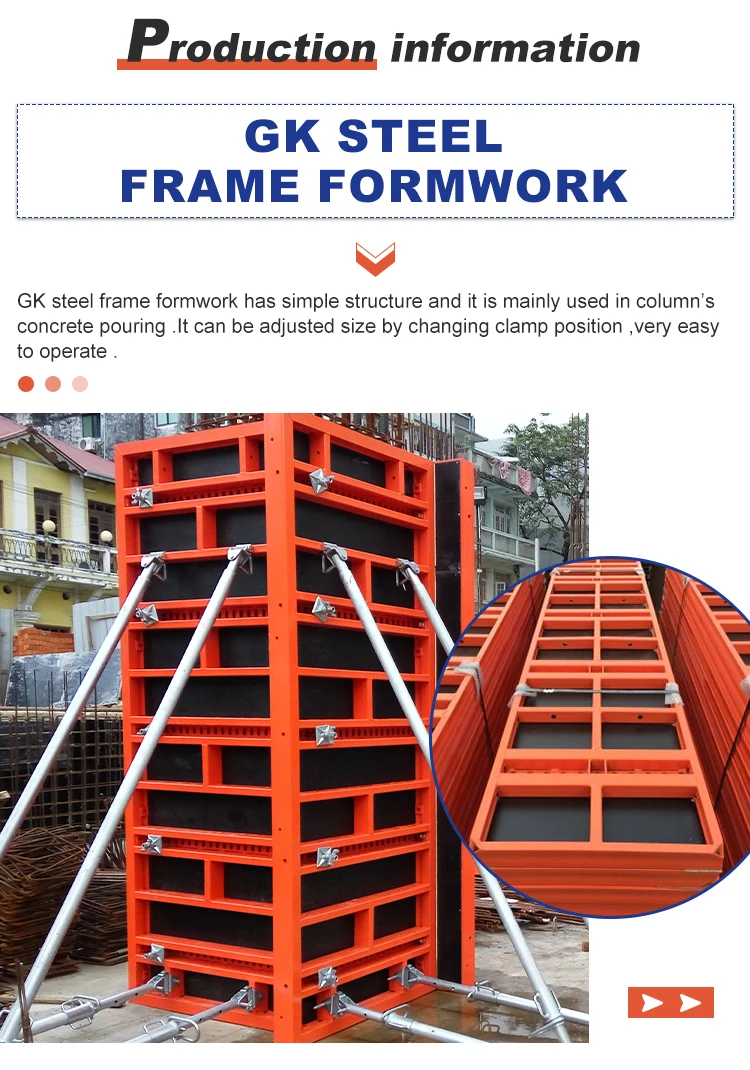 Steel Formwork Wall Slab Form System for Building Concrete Mold Metal ...