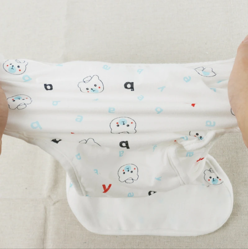 Infant Velcro Cloth Diaper Printing Adjustable Baby Waterproof and Leak-proof Pants Cloth Nappy Reusable Newborn Cloth Diapers