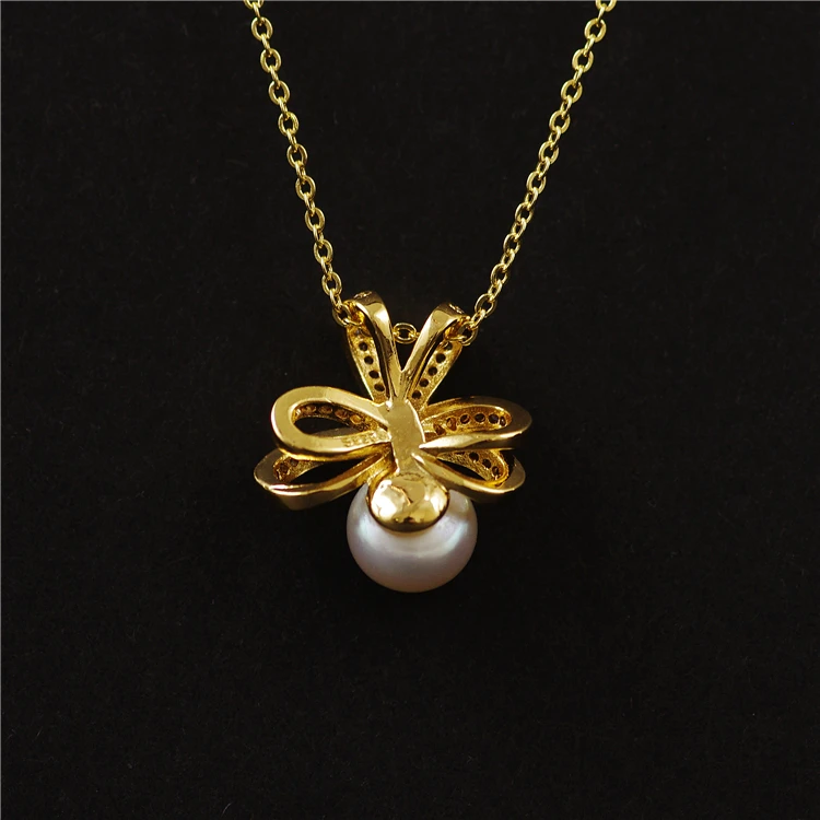 Online Shopping OEM/ODM Jewelry Necklace Pearl Charm Pendant Custom 2020