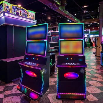 23.6 Inch Dual Screen Skill Game Cabinet Multi-Game Cabinet for Sale
