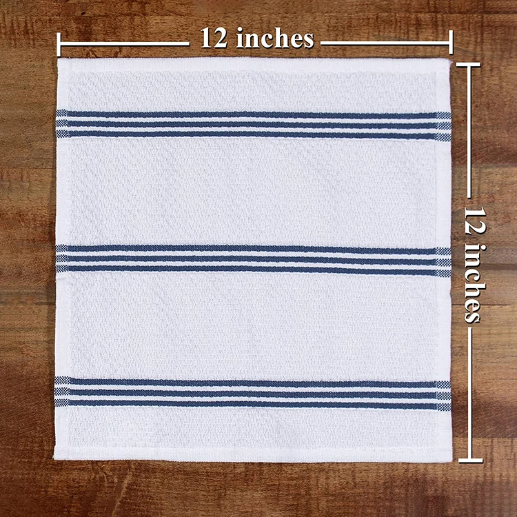 Cheap 100 Cotton Kitchen Towels 8 Piece Sets 12 Inchx12 Inch Dish