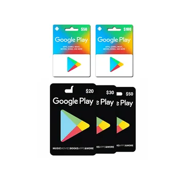 Códigos grátis gift card Google Play + Bônus R$ 100 - Recarga Google Play  (Online)