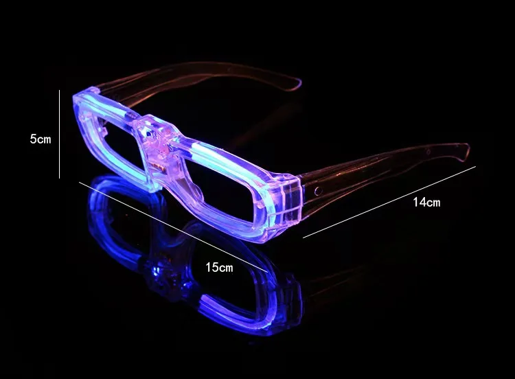 NINER9 Concert Event Night Run Atmosphere Cheer Prop Glowing PVC Portable Square Glasses preview 4