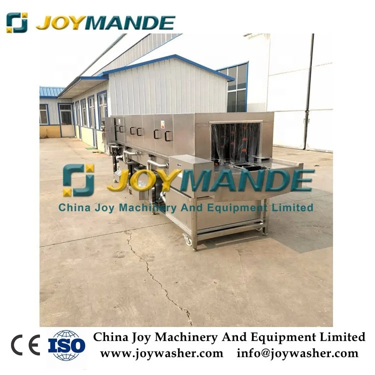 Black Soldier Fly Larve Crate Washing Machine