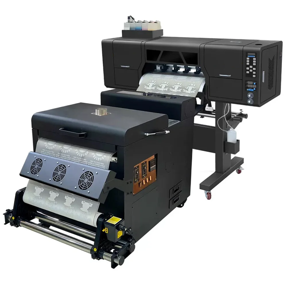 Factory Direct New 60cm Inkjet DTF Printer with 1 Year Warranty Full-Automatic Heat Transfer for T-Shirts and Fabric manufacture