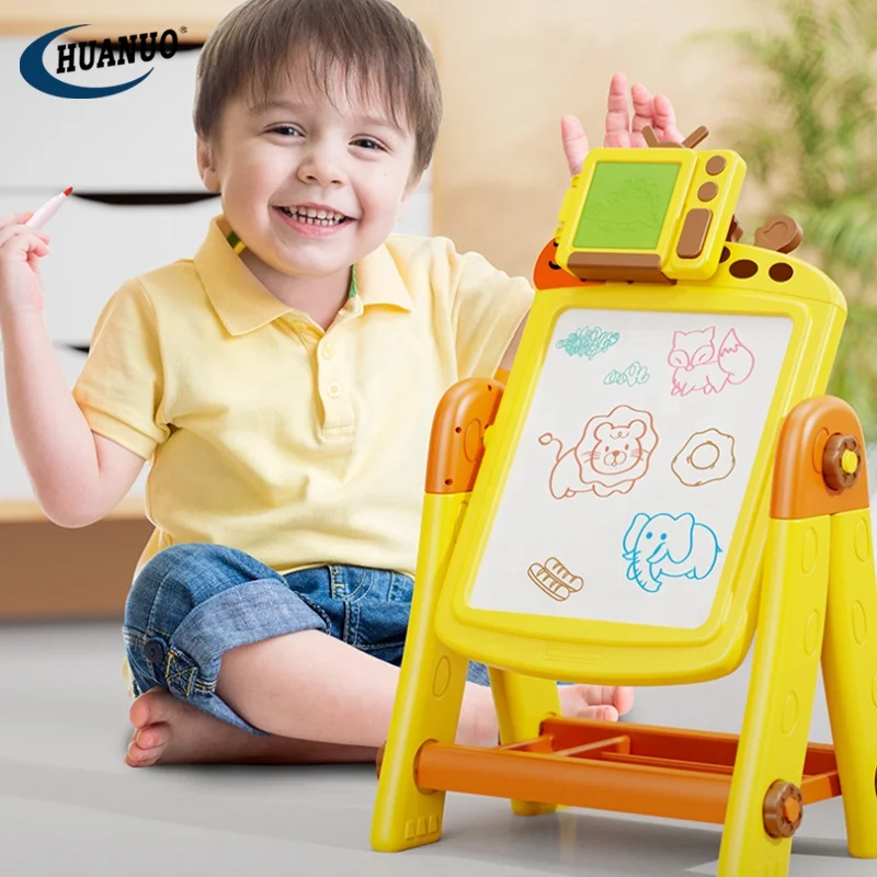 Kids in Educational Toys Giraffe Drawing Board Set