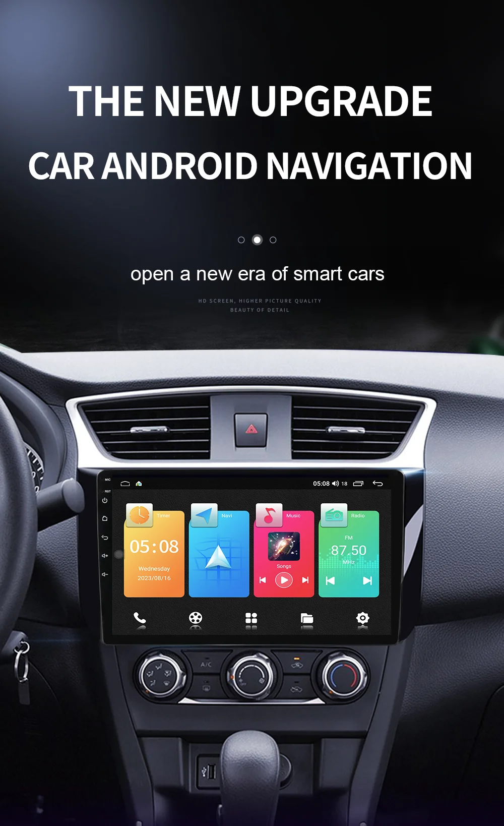 宝马5系e39 x5 e53 1995-2003汽车音响收音机9英寸安卓播放器多媒体