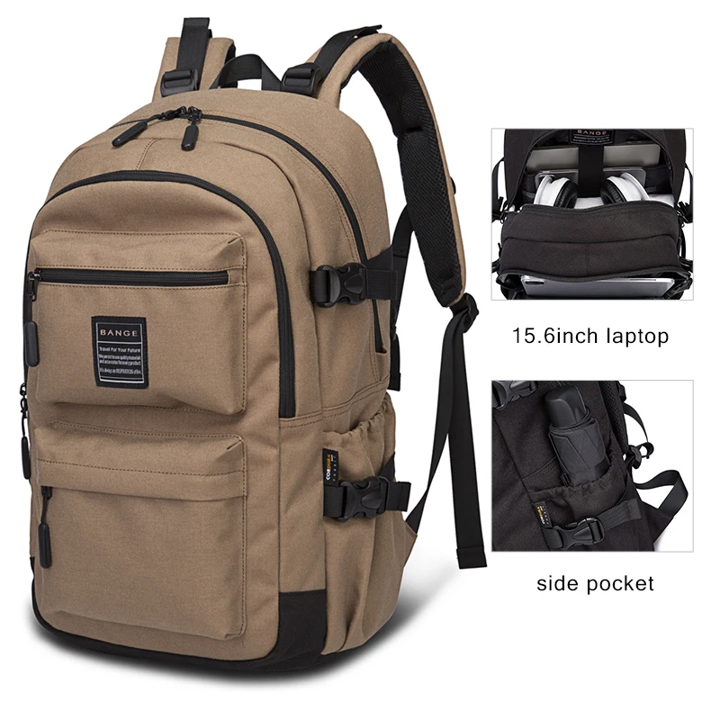 Factory Boy Canvas Bange New Arrival Laptop Bag Antitheft Men Waterproof Custom Laptop School Backpacks