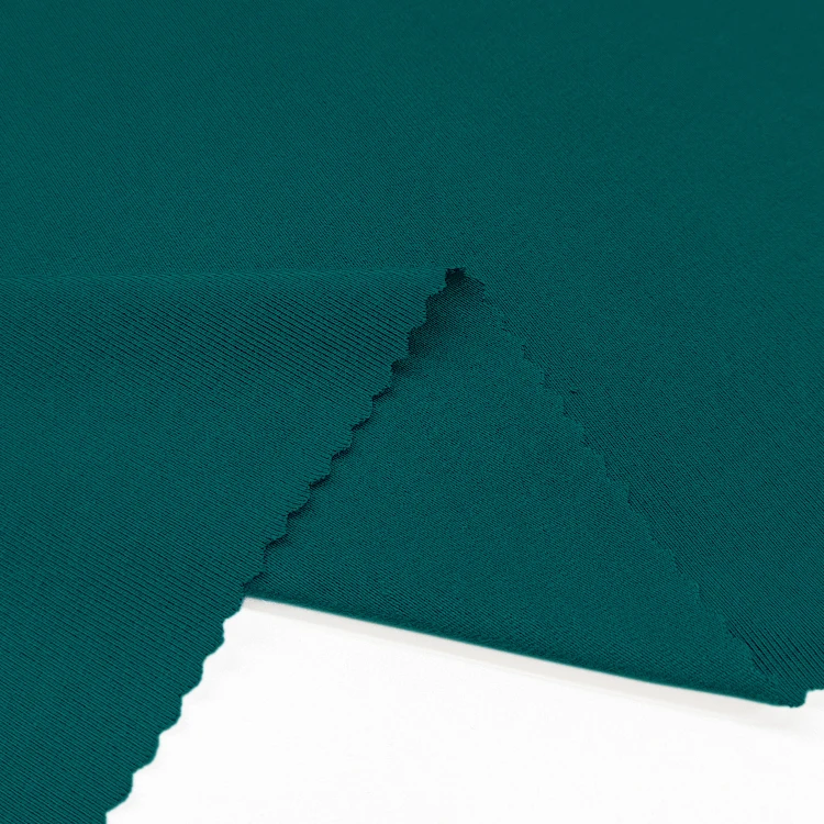 Wholesale Knit 100% Bamboo Material Fabric by Rolls, Pure Color Stretch Bamboo Jersey Fabric for T Shirts/ manufacture