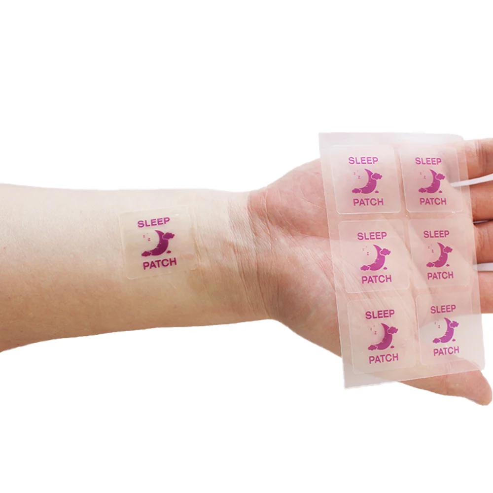 All Natural Chemical and Drug Free Sleep Aid Transdermal Vitamin Patch Sleep Promoting Stickers for Kids and Adults