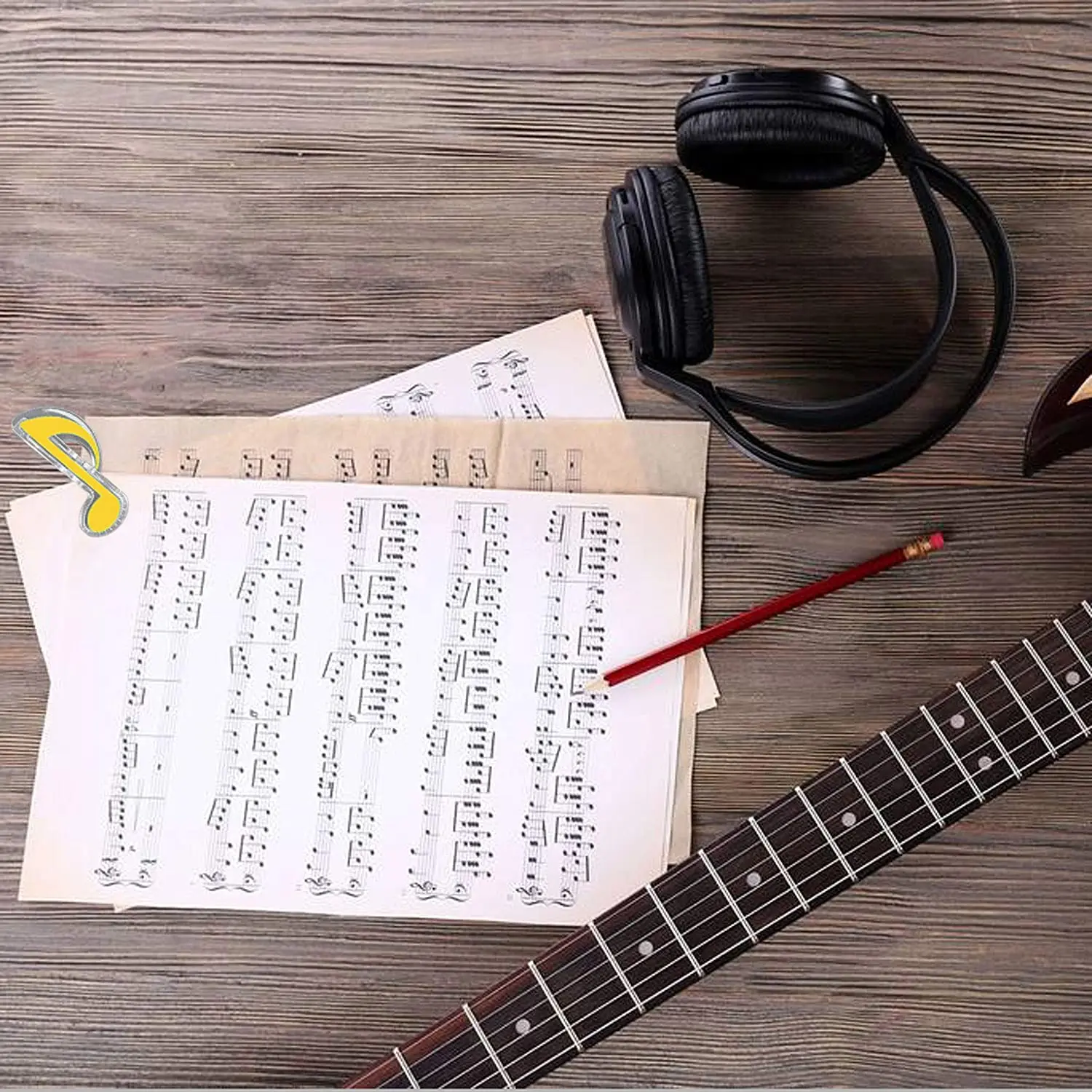 Пластиковые зажимы для музыкальных нот держатель страниц акриловые закладки канцелярские книжные музыкальные подставки Аксессуары бумаги на заказ Kpop