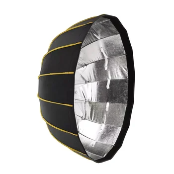 Triopo  KL-105  105CM Easy Lock Collapsible Silver Beauty Dish Diffuser Speedbox Quick Folding Softbox With Bowens Mount detail image