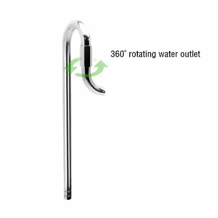 Instroom Uitstroompijpenset, Lily Pipe Voorkomt Corrosie Eenvoudige Montage Acrylhouder 304 Roestvrijstalen Oppervlakteskimmer voor Aquariumfilter (16 mm water met 16 mm ontoliefilminlaat