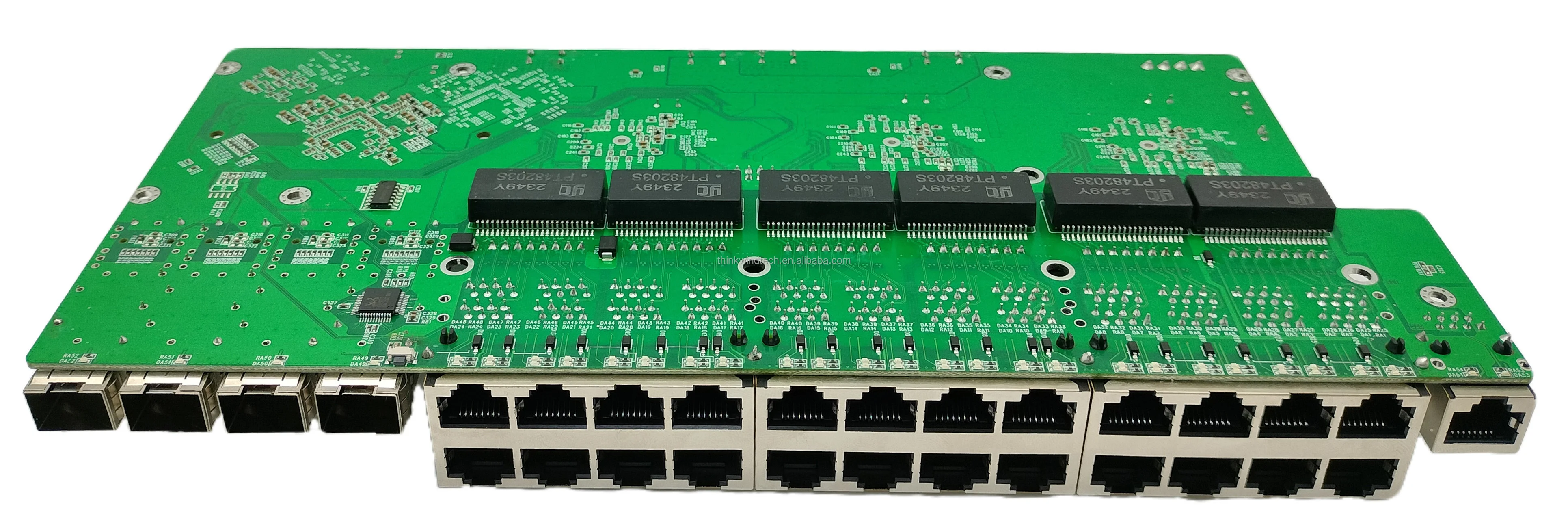 Stackable Manageable Poe Switch 24-port 10/100/1000m Base-t +4-port 10g ...