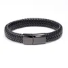 Pelle nera + fibbia nera