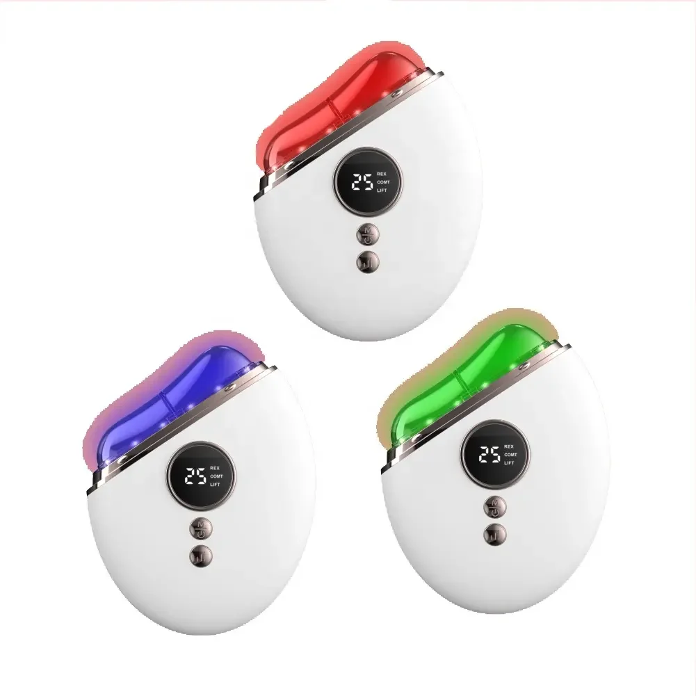 2025 Factory Direct Intelligent Electric Gua Sha Skin Care Tool for Scraping Heat Therapy Body Face Neck Lifting Massager