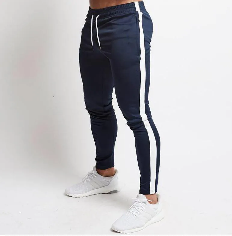 Custom Logo Plus Size Cotton Trouser Mens Track Pants Jogger Gym Sweat ...