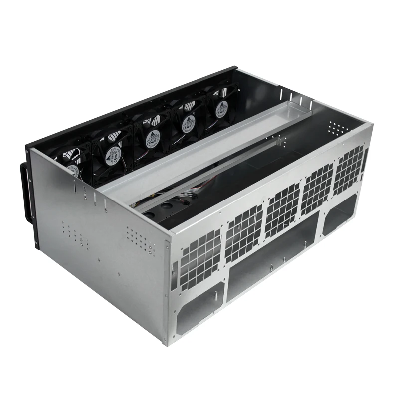 New Arrival 6U 13GPU Version Rack Server case GPU Pc Chassis Server case Graphics Card 13GPU System