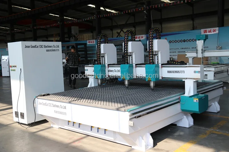 Multi Spindle mach3 Software 1325 Cnc Router Machine for Wood Carving