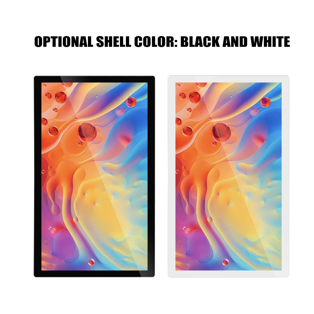 Digital Signage 21.5 Inch Small Size Digital Door Sign LCD Screen Remote Control by CMS Cloud Software