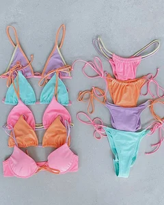 MLY Customizable Bathing Suits Ladies Beachwear Bikini Set High Quality Women Swimsuit