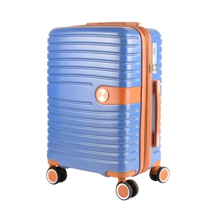 Unisex Three-Piece Large-Capacity Carry-Ons Anti-Theft Combination Lock Spinner Caster Unisex Unisex Spinner Caster Carry-Ons