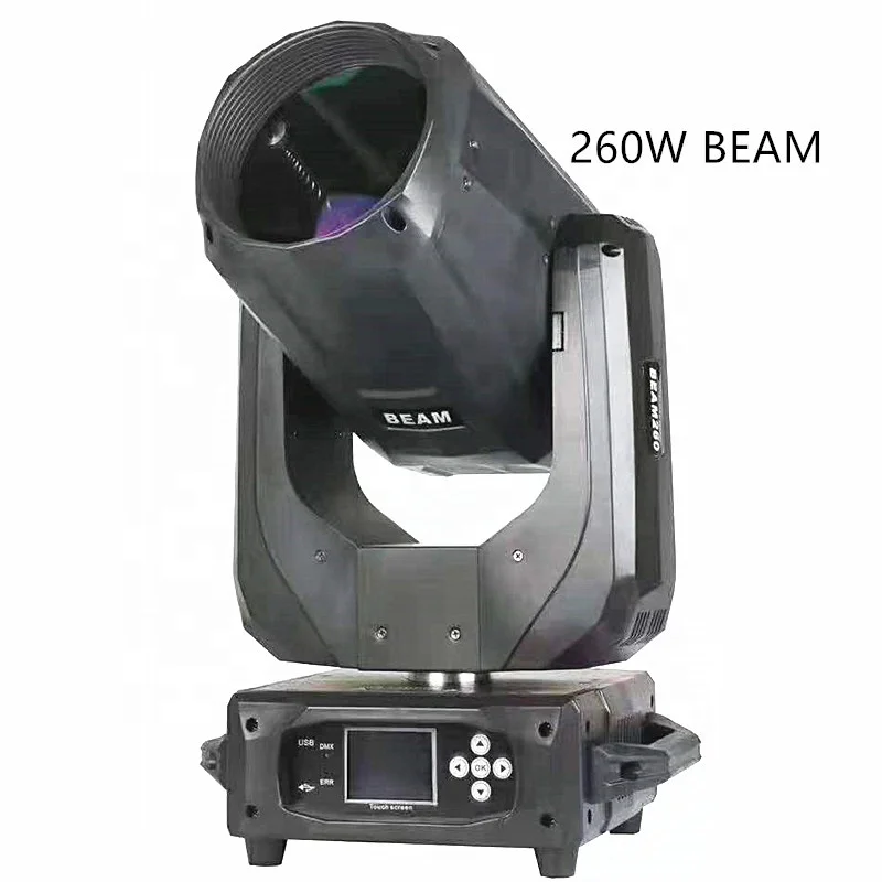 260w 9r Sharpy Beam 260 Moving Head Lights 17Prism Beam 9r 260w Stage Beam Lights